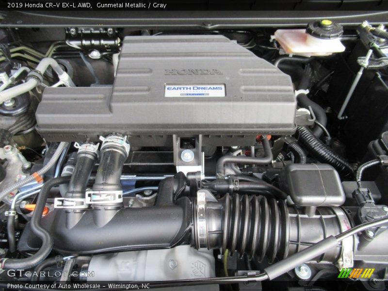 Gunmetal Metallic / Gray 2019 Honda CR-V EX-L AWD