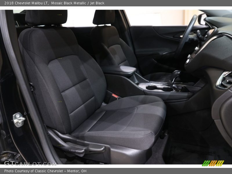 Mosaic Black Metallic / Jet Black 2018 Chevrolet Malibu LT