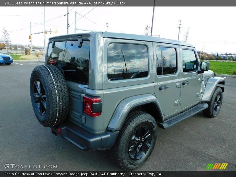 Sting-Gray / Black 2021 Jeep Wrangler Unlimited Sahara Altitude 4x4