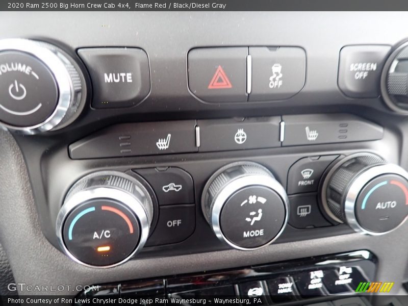 Flame Red / Black/Diesel Gray 2020 Ram 2500 Big Horn Crew Cab 4x4