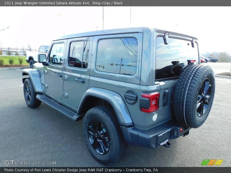 Sting-Gray / Black 2021 Jeep Wrangler Unlimited Sahara Altitude 4x4