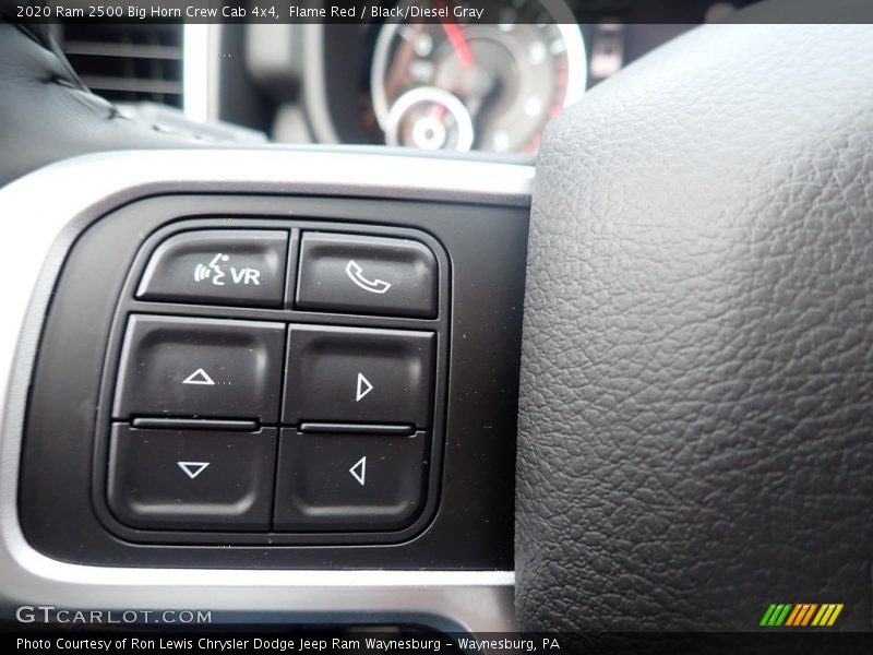 Flame Red / Black/Diesel Gray 2020 Ram 2500 Big Horn Crew Cab 4x4