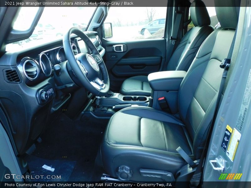 Front Seat of 2021 Wrangler Unlimited Sahara Altitude 4x4