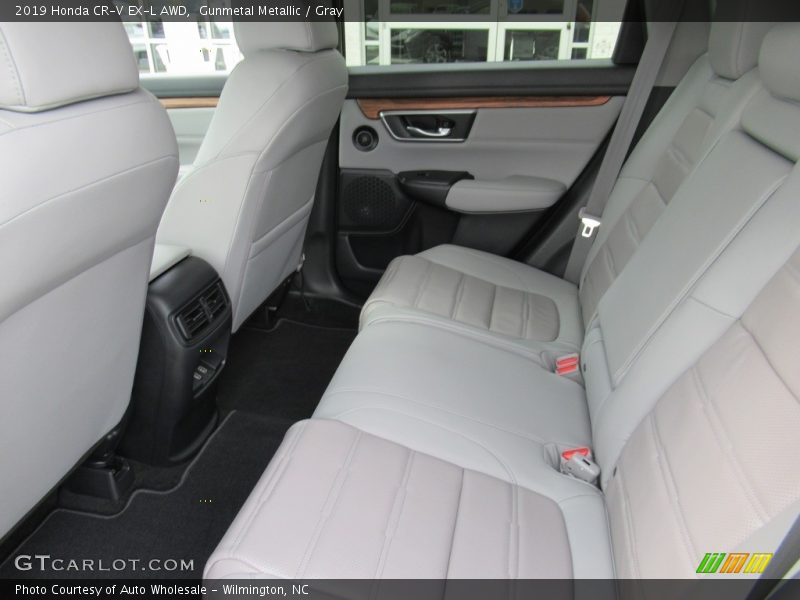 Gunmetal Metallic / Gray 2019 Honda CR-V EX-L AWD