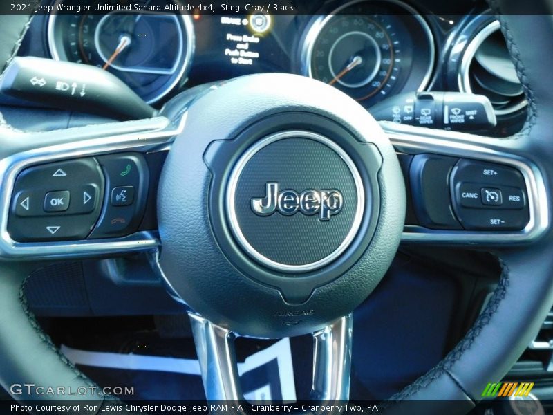 Sting-Gray / Black 2021 Jeep Wrangler Unlimited Sahara Altitude 4x4