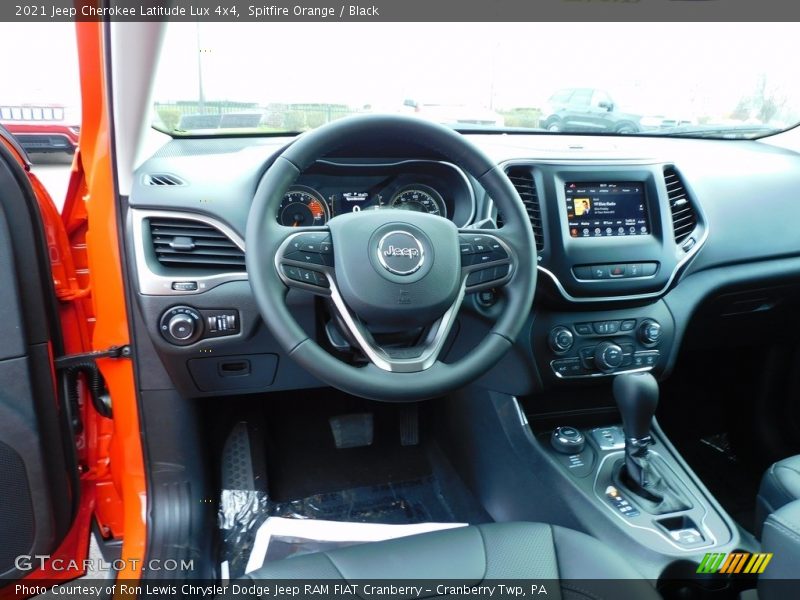 Dashboard of 2021 Cherokee Latitude Lux 4x4