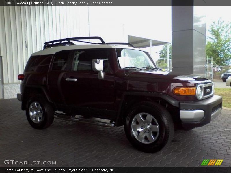 Black Cherry Pearl / Dark Charcoal 2007 Toyota FJ Cruiser 4WD
