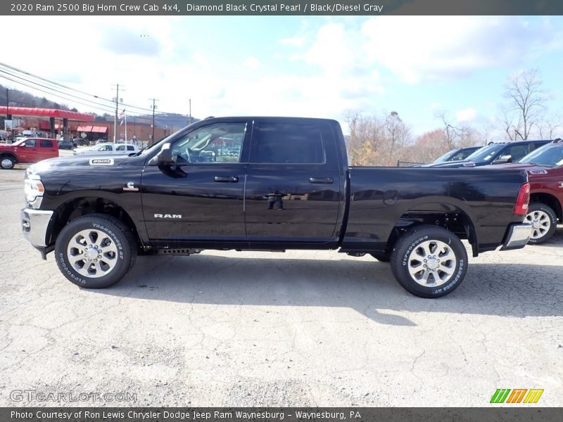 Diamond Black Crystal Pearl / Black/Diesel Gray 2020 Ram 2500 Big Horn Crew Cab 4x4