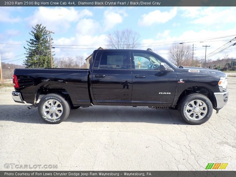  2020 2500 Big Horn Crew Cab 4x4 Diamond Black Crystal Pearl