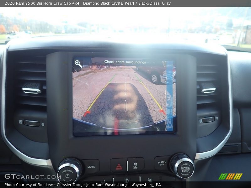 Diamond Black Crystal Pearl / Black/Diesel Gray 2020 Ram 2500 Big Horn Crew Cab 4x4