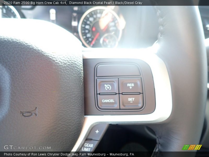 Diamond Black Crystal Pearl / Black/Diesel Gray 2020 Ram 2500 Big Horn Crew Cab 4x4