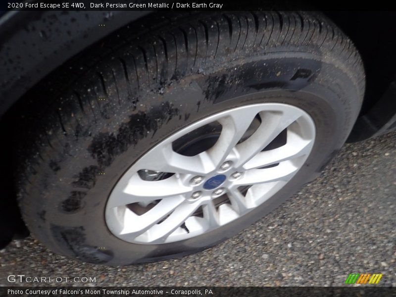 Dark Persian Green Metallic / Dark Earth Gray 2020 Ford Escape SE 4WD