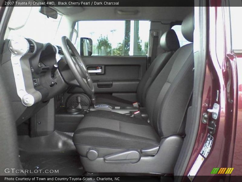 Black Cherry Pearl / Dark Charcoal 2007 Toyota FJ Cruiser 4WD
