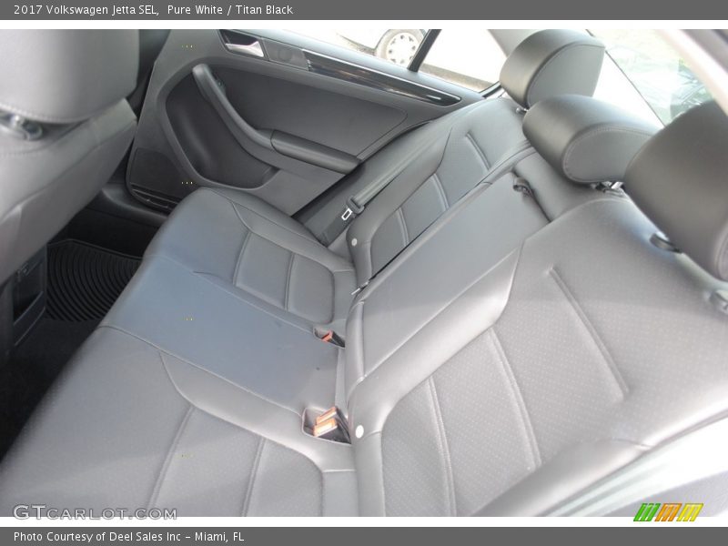 Rear Seat of 2017 Jetta SEL