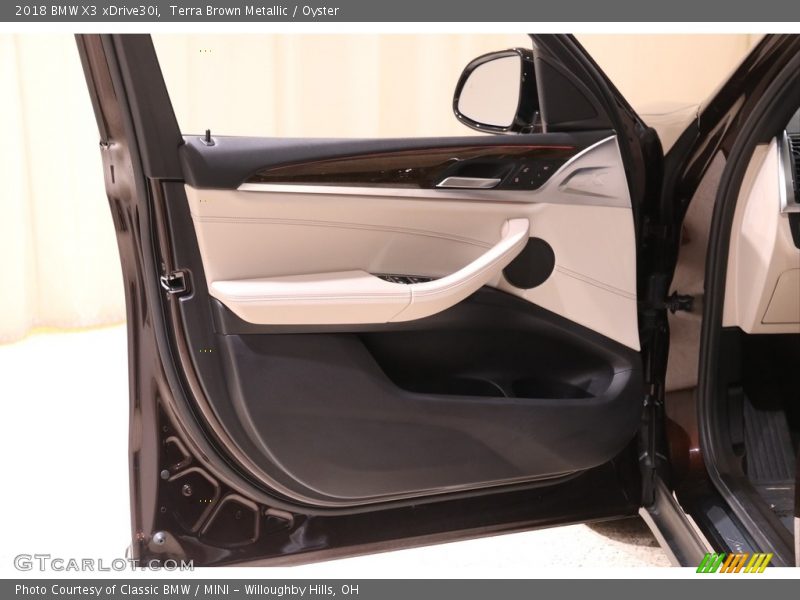 Terra Brown Metallic / Oyster 2018 BMW X3 xDrive30i