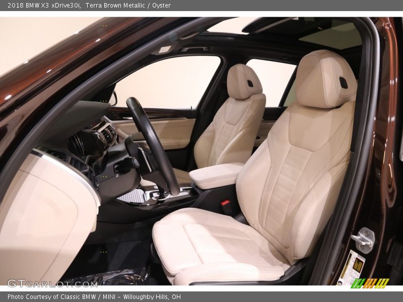 Terra Brown Metallic / Oyster 2018 BMW X3 xDrive30i