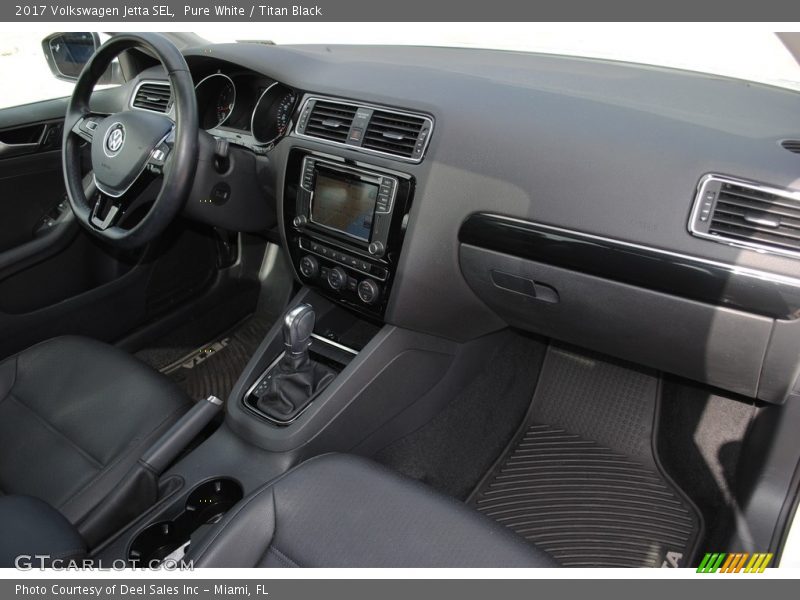 Dashboard of 2017 Jetta SEL