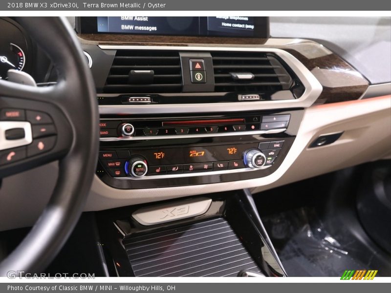 Terra Brown Metallic / Oyster 2018 BMW X3 xDrive30i