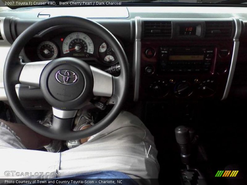 Black Cherry Pearl / Dark Charcoal 2007 Toyota FJ Cruiser 4WD