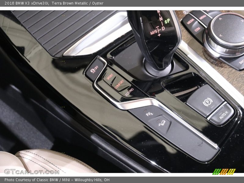Terra Brown Metallic / Oyster 2018 BMW X3 xDrive30i