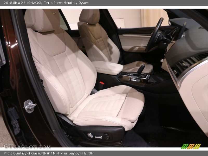 Terra Brown Metallic / Oyster 2018 BMW X3 xDrive30i