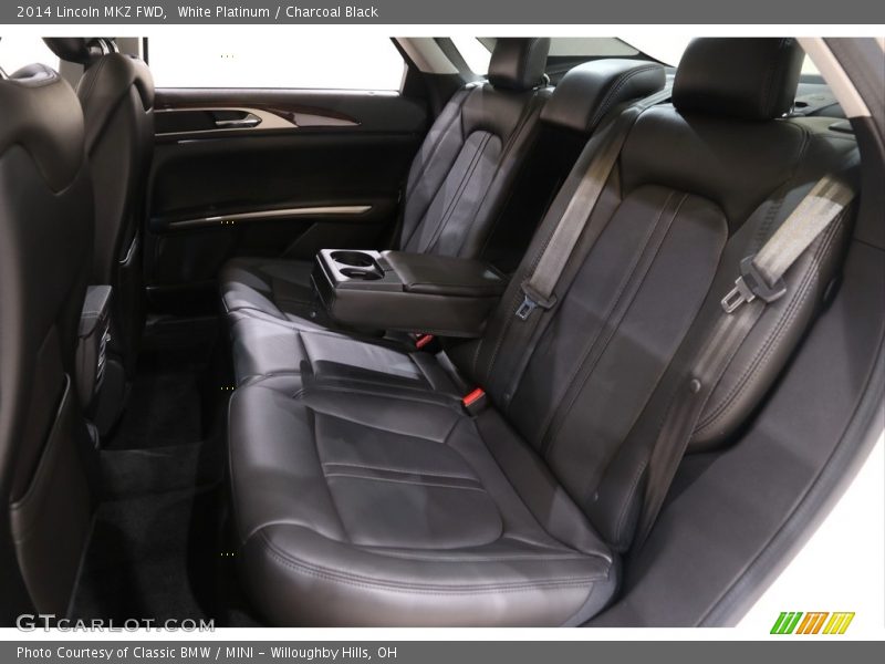 White Platinum / Charcoal Black 2014 Lincoln MKZ FWD