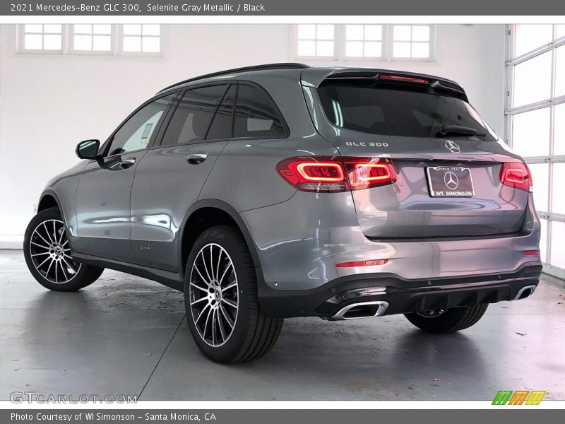 Selenite Gray Metallic / Black 2021 Mercedes-Benz GLC 300