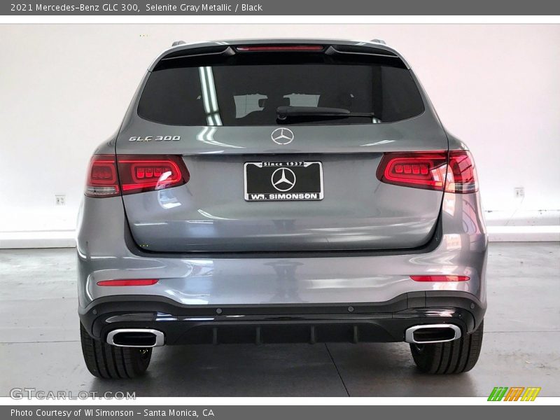 Selenite Gray Metallic / Black 2021 Mercedes-Benz GLC 300