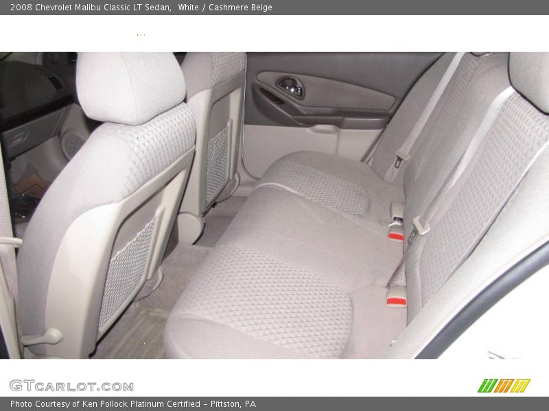 White / Cashmere Beige 2008 Chevrolet Malibu Classic LT Sedan