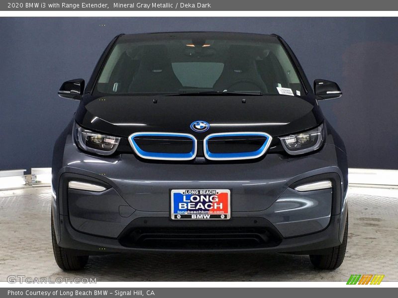 Mineral Gray Metallic / Deka Dark 2020 BMW i3 with Range Extender