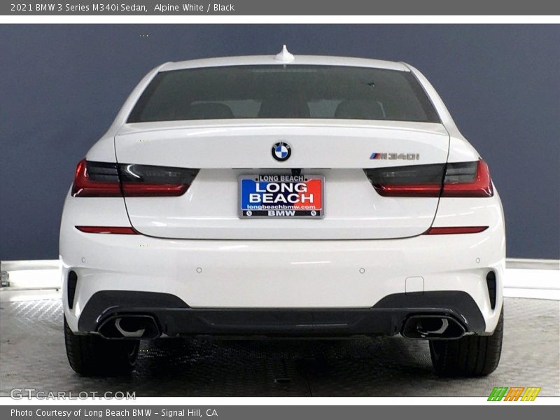 Alpine White / Black 2021 BMW 3 Series M340i Sedan