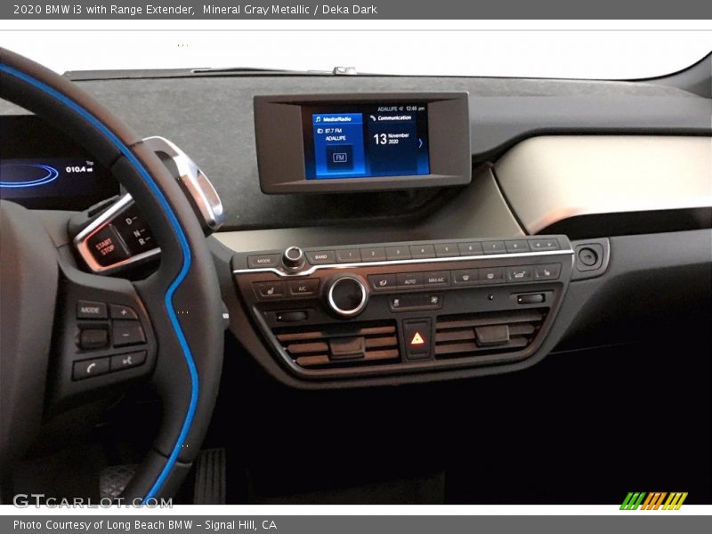 Mineral Gray Metallic / Deka Dark 2020 BMW i3 with Range Extender