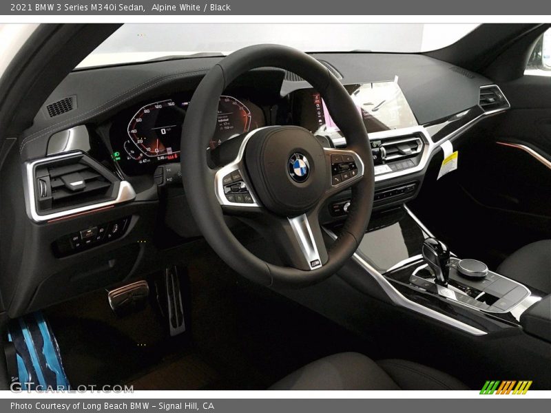 Alpine White / Black 2021 BMW 3 Series M340i Sedan