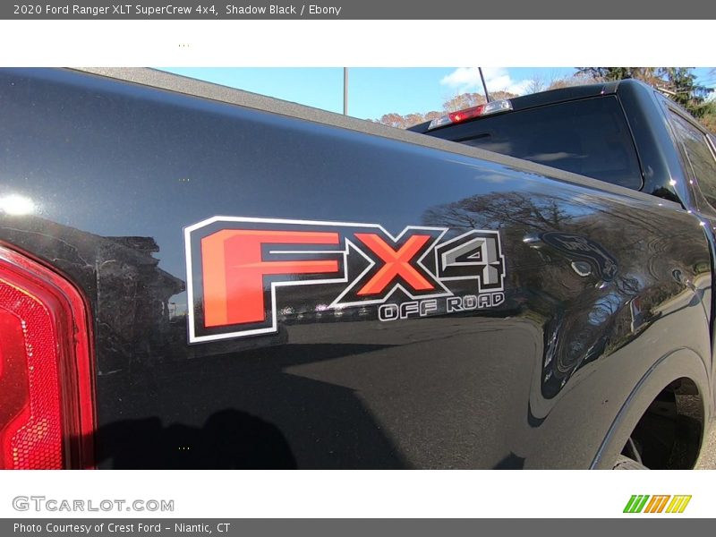 Shadow Black / Ebony 2020 Ford Ranger XLT SuperCrew 4x4
