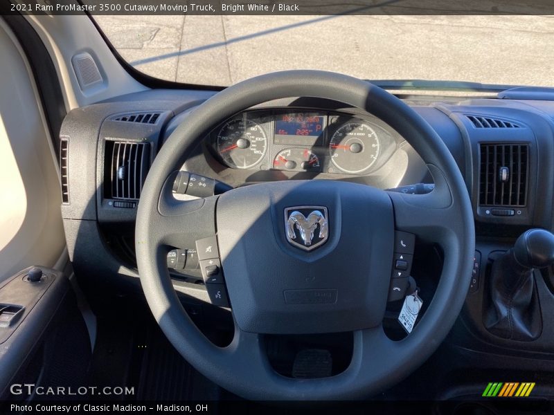 Bright White / Black 2021 Ram ProMaster 3500 Cutaway Moving Truck