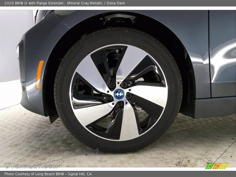Mineral Gray Metallic / Deka Dark 2020 BMW i3 with Range Extender