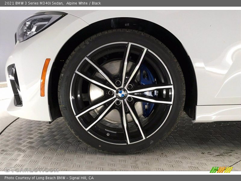 Alpine White / Black 2021 BMW 3 Series M340i Sedan