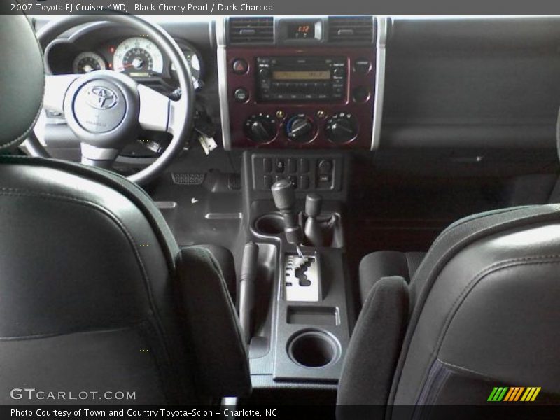 Black Cherry Pearl / Dark Charcoal 2007 Toyota FJ Cruiser 4WD