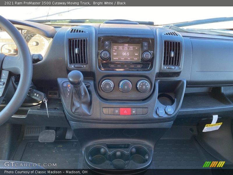 Controls of 2021 ProMaster 3500 Cutaway Moving Truck