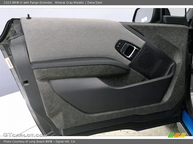 Mineral Gray Metallic / Deka Dark 2020 BMW i3 with Range Extender