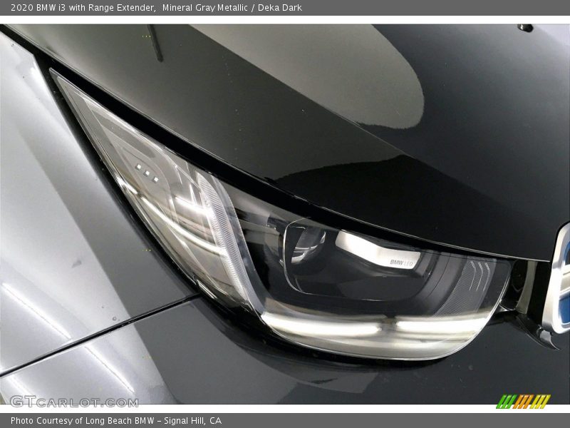 Mineral Gray Metallic / Deka Dark 2020 BMW i3 with Range Extender