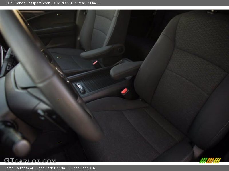 Obsidian Blue Pearl / Black 2019 Honda Passport Sport