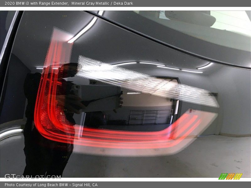 Mineral Gray Metallic / Deka Dark 2020 BMW i3 with Range Extender
