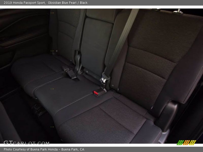 Obsidian Blue Pearl / Black 2019 Honda Passport Sport