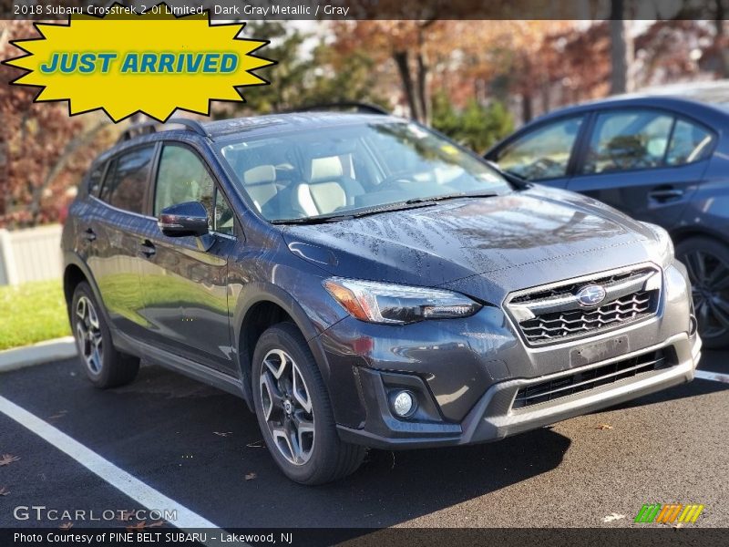 Dark Gray Metallic / Gray 2018 Subaru Crosstrek 2.0i Limited