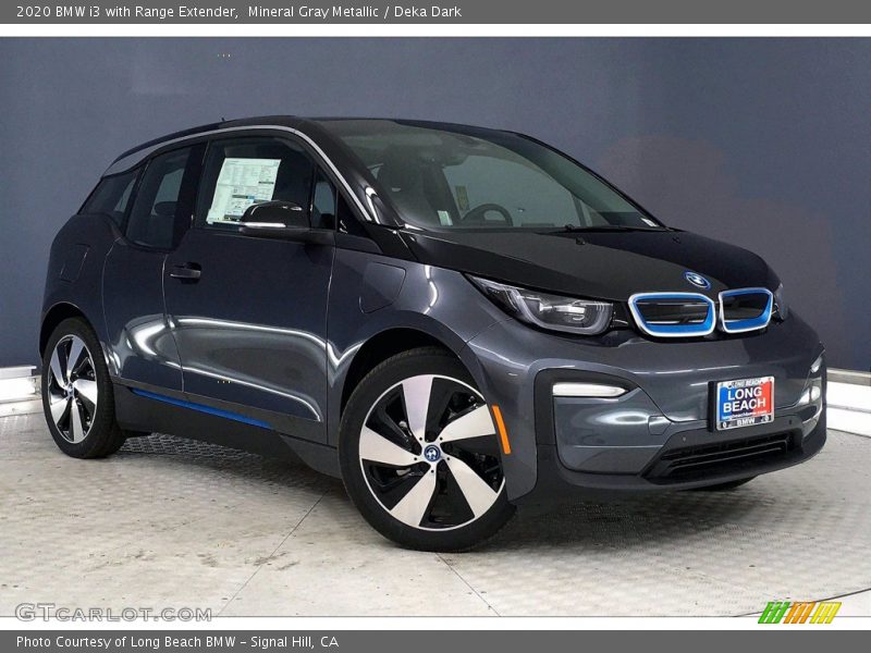 Mineral Gray Metallic / Deka Dark 2020 BMW i3 with Range Extender