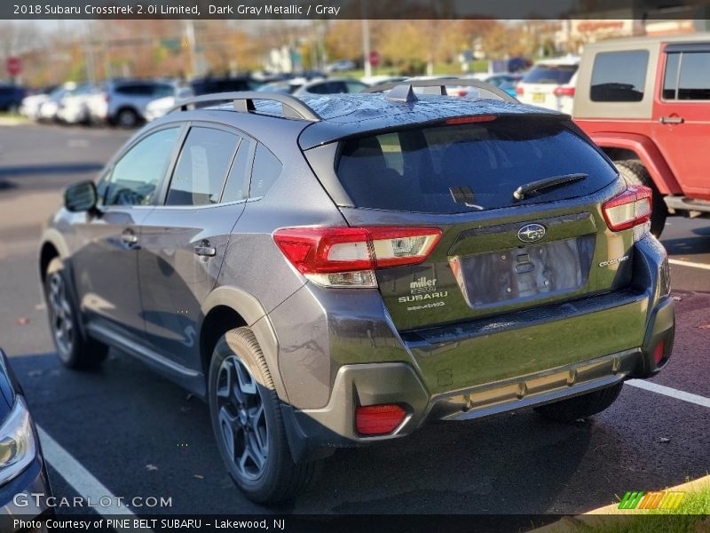 Dark Gray Metallic / Gray 2018 Subaru Crosstrek 2.0i Limited