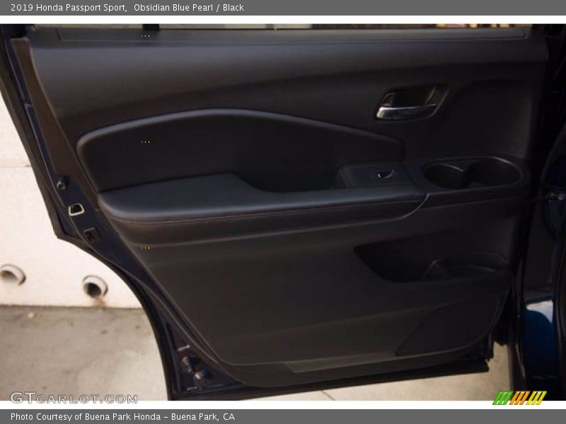 Obsidian Blue Pearl / Black 2019 Honda Passport Sport