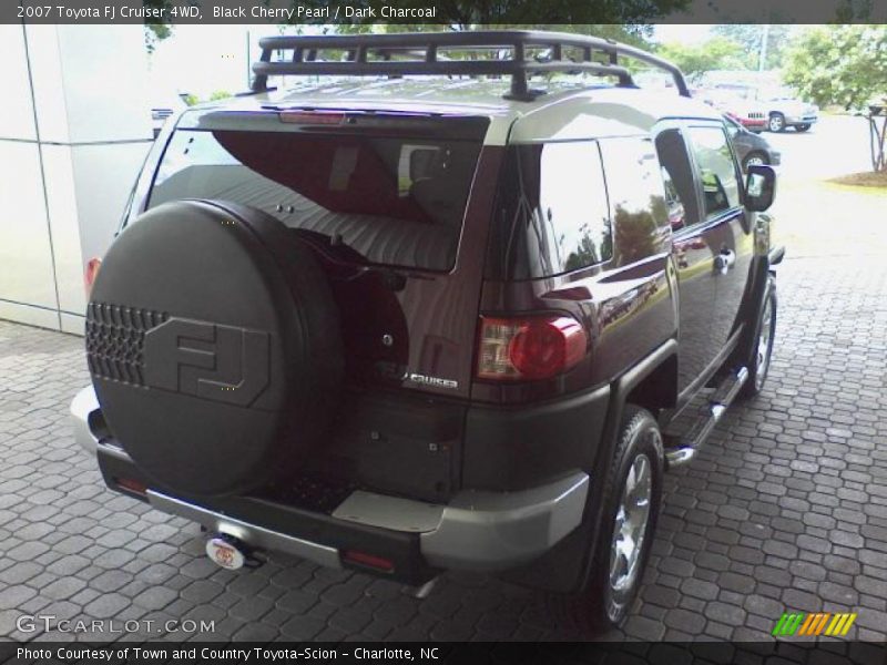Black Cherry Pearl / Dark Charcoal 2007 Toyota FJ Cruiser 4WD