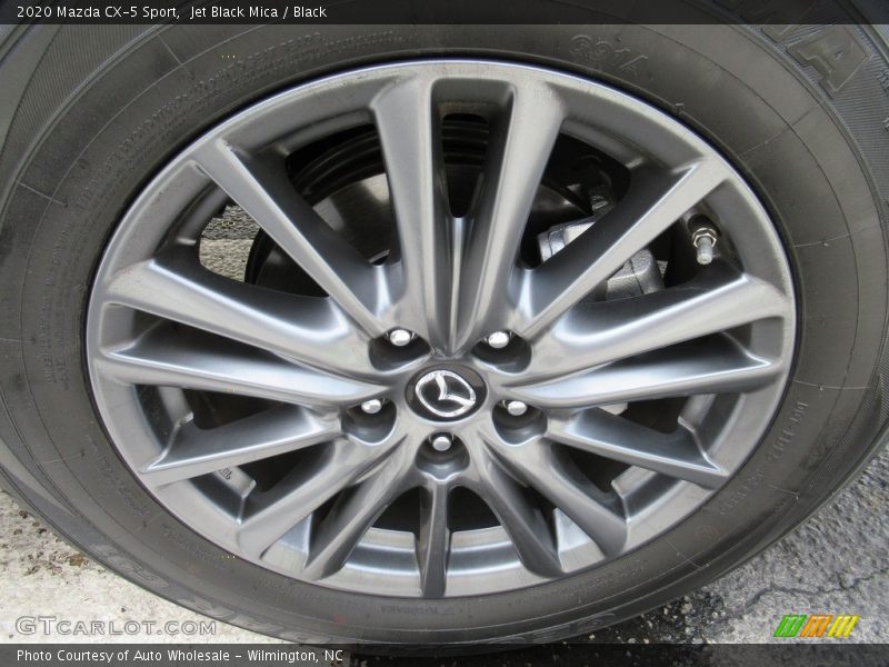 Jet Black Mica / Black 2020 Mazda CX-5 Sport